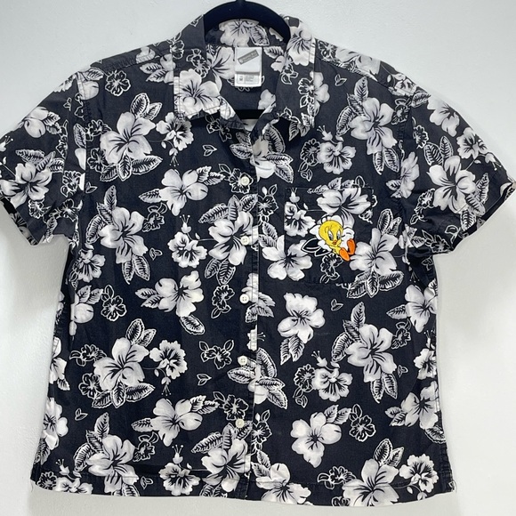 Looney Tunes Tweety Bird Hawaiian Shirt - Picture 1 of 6